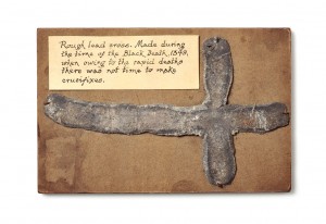 Lead Cross made during the time of the plague