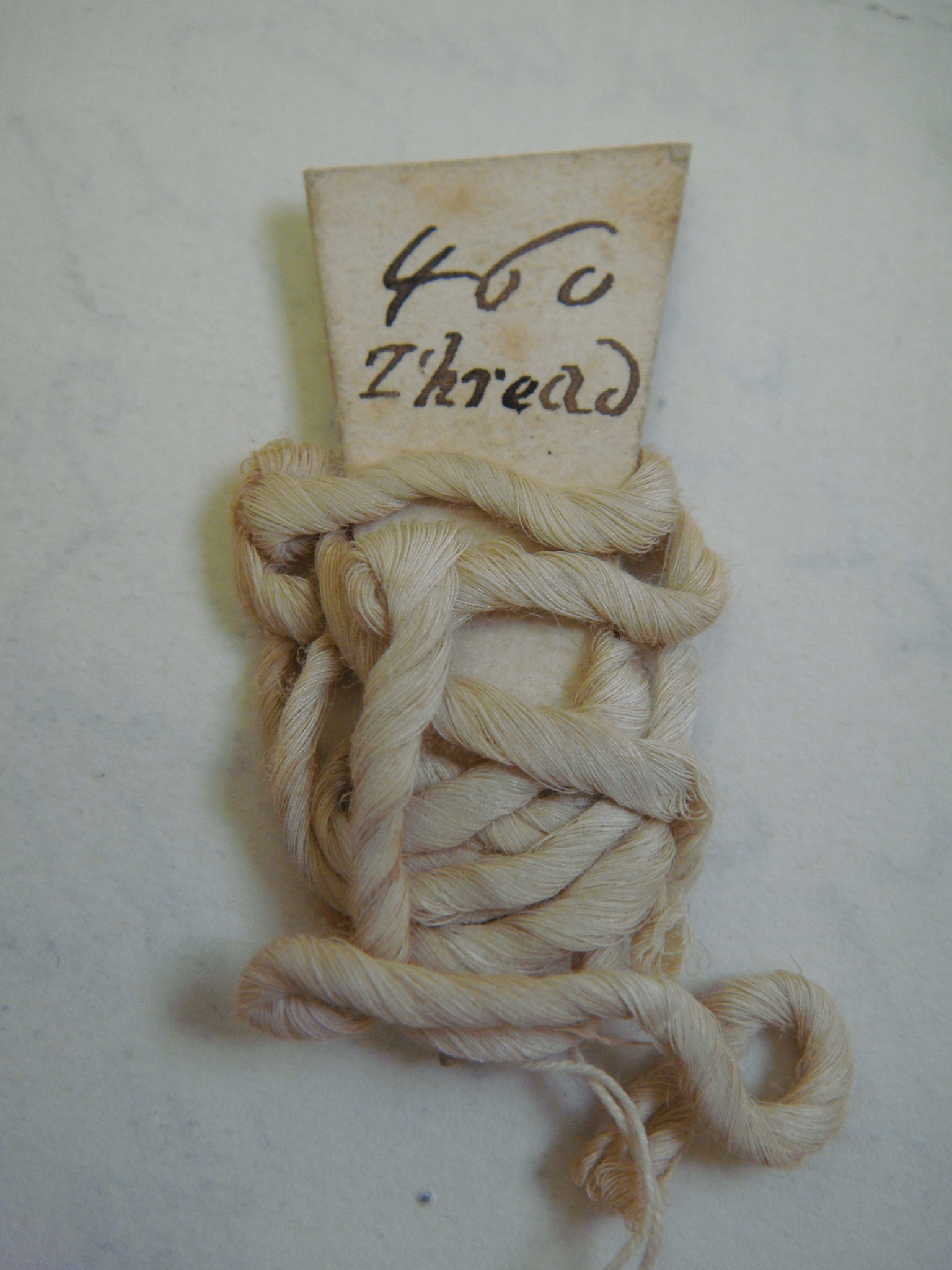 One of the threads found in Mary's letters